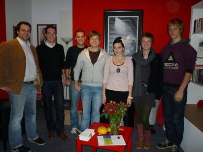 Dirk, Alexander, Florian, Markus, Farina, Laura und Niklas